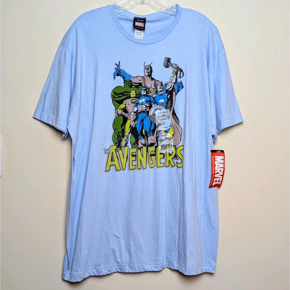 Marvel Mad Engine The Avengers Comic Shirt Vintage 2006 Size XL DS New NWT